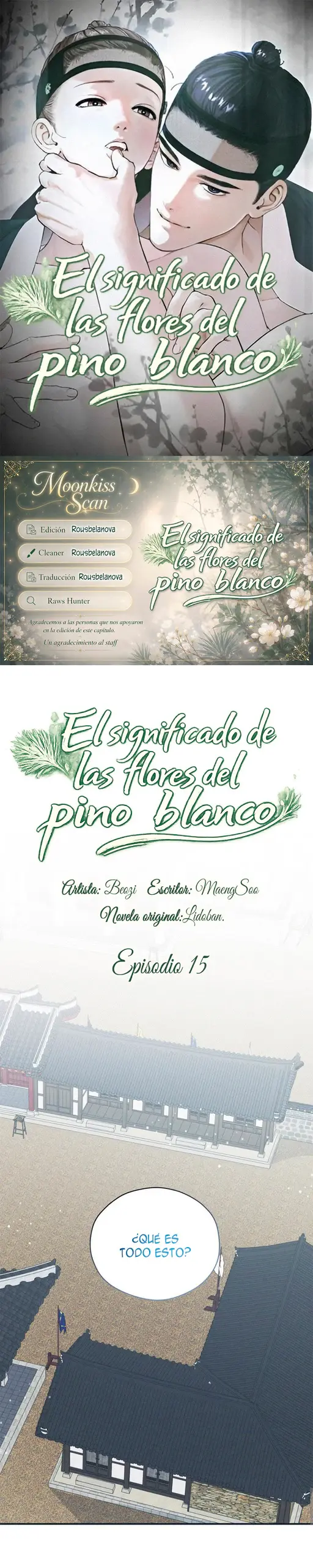 El significado de las flores de pino blanco capítulo 15 página 1