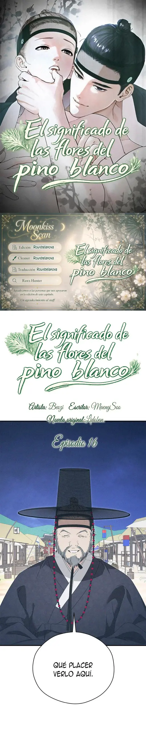 El significado de las flores de pino blanco capítulo 16 página 1