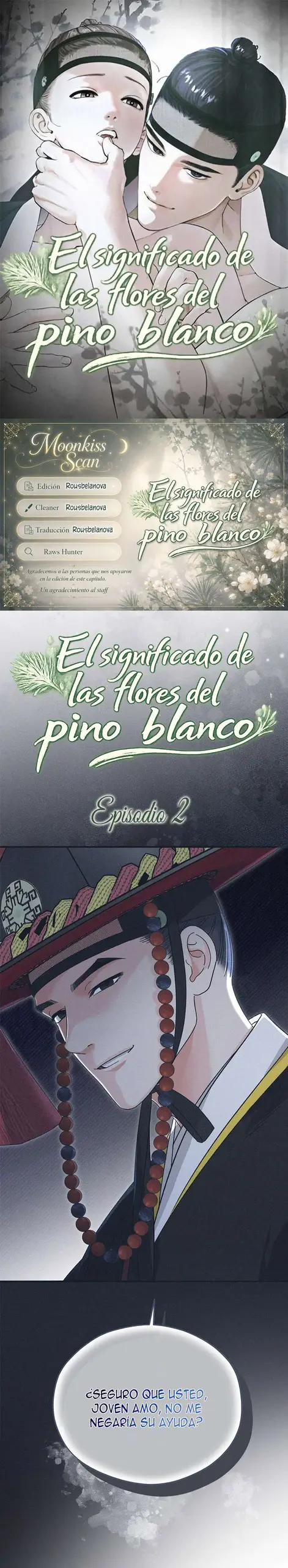 El significado de las flores de pino blanco capítulo 2 página 1