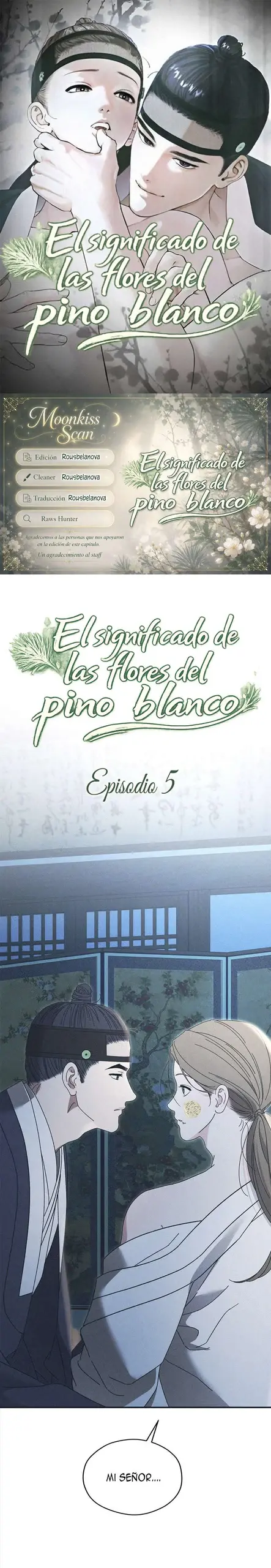 El significado de las flores de pino blanco capítulo 5 página 1