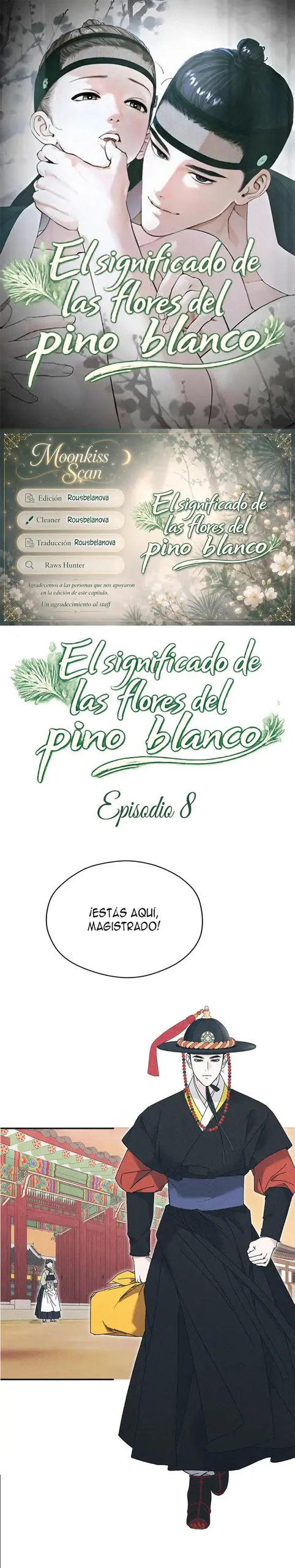 El significado de las flores de pino blanco capítulo 8 página 1