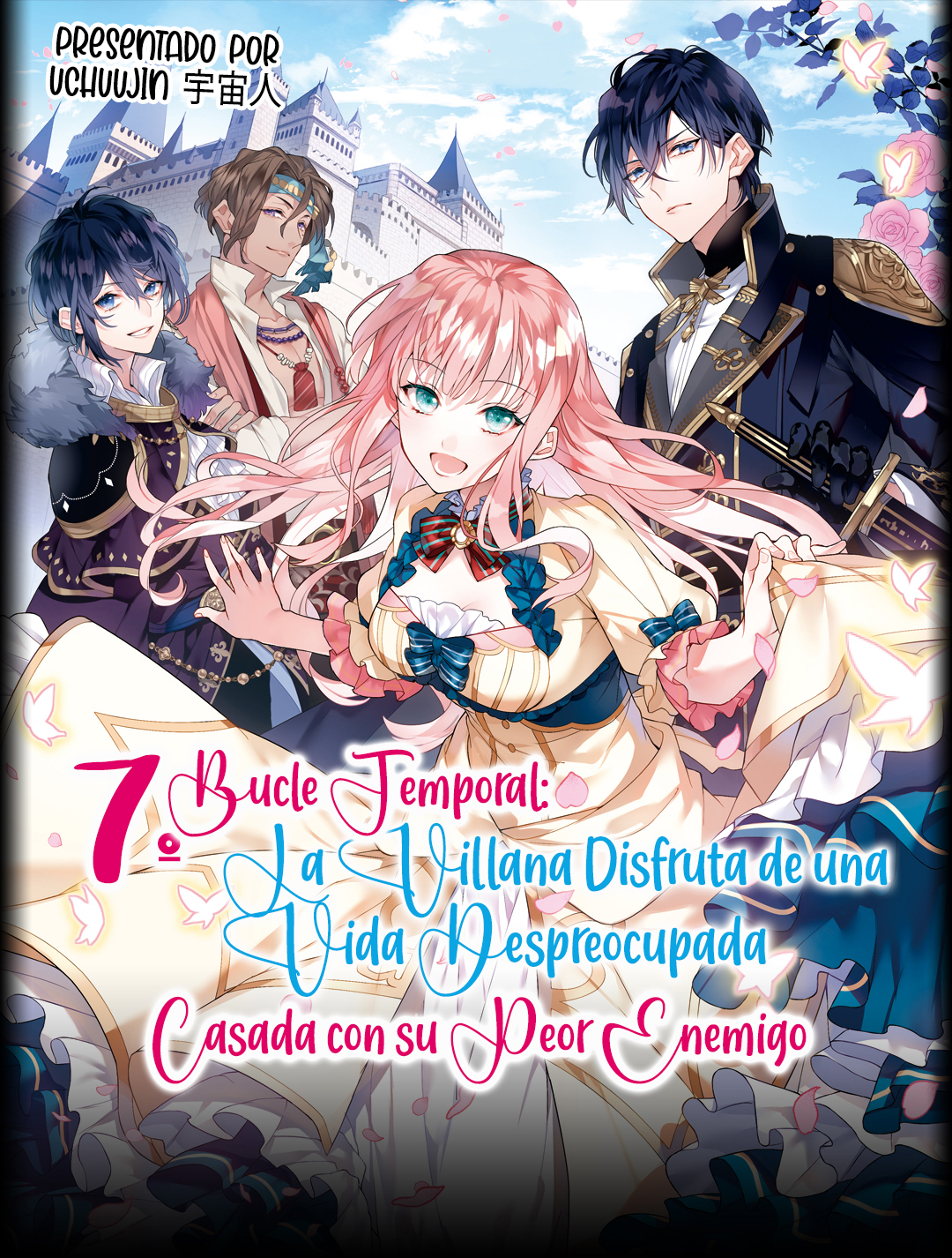 Portada de 7º Bucle Temporal: La Villana Disfruta de una Vida Despreocupada Casada con su Peor Enemigo.