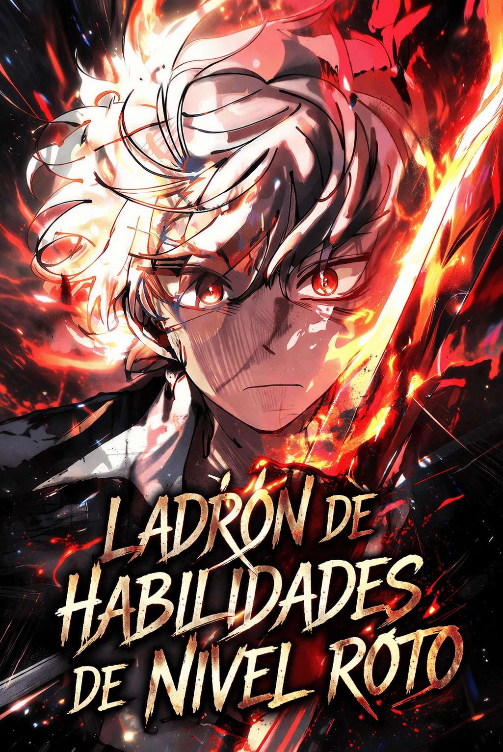 Portada de Ladrón de Habilidades de Nivel Roto