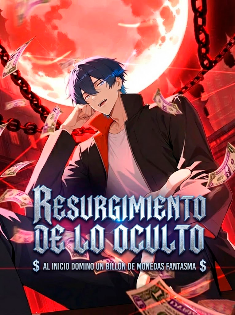 Portada de Resurgimiento de lo Oculto: al inicio domino un billón de Monedas Fantasma